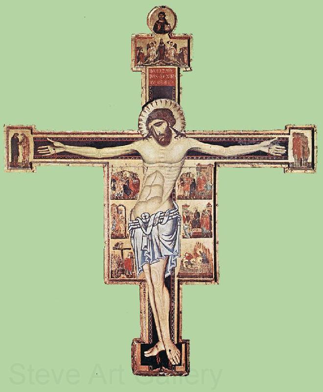 COPPO DI MARCOVALDO Crucifix  dfg Germany oil painting art